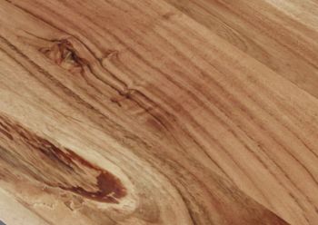 Muster Akazie natur lackiert IRON LABEL