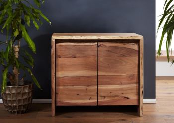 Badschrank Akazie 70x40x60 natur lackiert PURE ACACIA #611