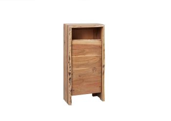Unterschrank Akazie 40x20x80 natur lackiert PURE ACACIA #614