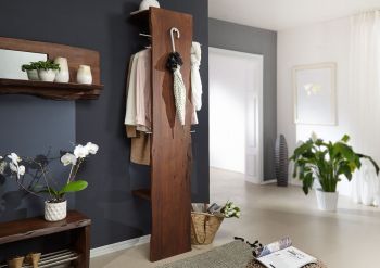 Garderobe Akazie 36x40x200 braun lackiert PURE ACACIA #814