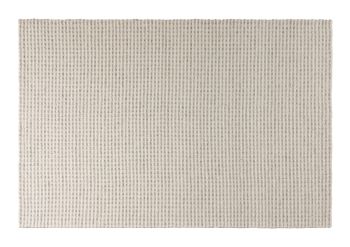 Teppich 100% Wolle 60x110 natur beige KAFET