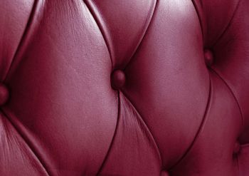 Ohrensessel Echtleder 88x81x105 rot CHESTERFIELD #401