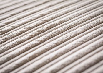 Ecksofa 279x164x69 Cord elfenbein VALENCIA