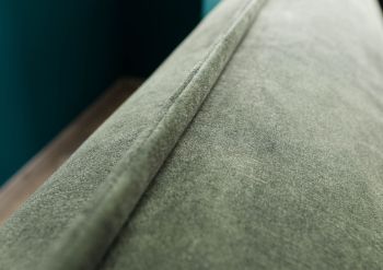 Ecksofa 277x173x76 Polyester grau-grün GENT