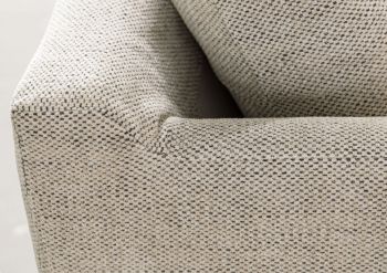 Ecksofa 285x161x81 Silikon-Feder Mix beige TRIENT