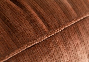 Ecksofa 304x164x69 Ottomane rechts Cord kupfer VALENCIA