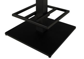 Bartisch Akazie 80x80x92 natur lackiert MELBOURNE #101