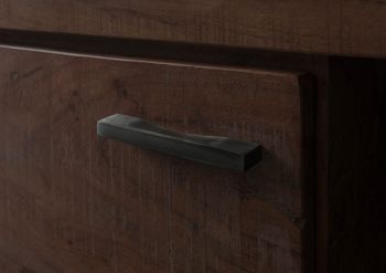 TV-Board Akazie 175x40x63 dunkelbraun lackiert BARK #211