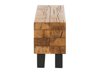 Bank Eiche 120x30x46 natur geölt LOUNGE COLLECTION #09