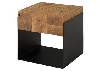 Couchtisch Eiche 40x35x40 natur geölt LOUNGE COLLECTION #05