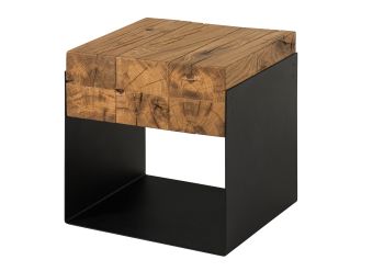Couchtisch Eiche 40x35x40 natur geölt LOUNGE COLLECTION #05