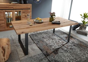 Esstisch Wild-/Zerreiche 180x90x76 natur geölt MONTREUX #114