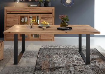 Esstisch Wild-/Zerreiche 180x90x76 natur geölt MONTREUX #114