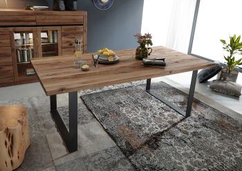 Esstisch Wild-/Zerreiche 160x90x76 Tabacco brown geölt MONTREUX #313