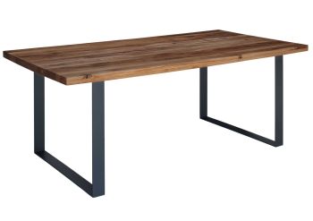 Esstisch Wild-/Zerreiche 160x90x76 Tabacco brown geölt MONTREUX #313