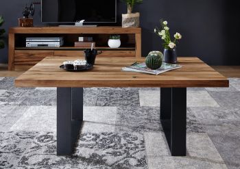 Couchtisch Wild-/Zerreiche 90x90x45 natur geölt MONTREUX #117