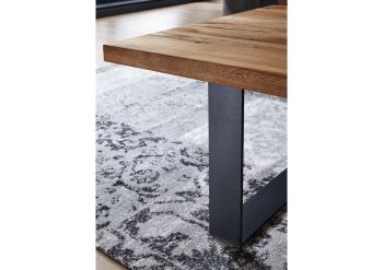 Couchtisch Wild-/Zerreiche 90x90x45 natur geölt MONTREUX #117