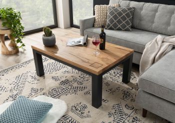 Couchtisch Wildeiche 110x70x45 natur geölt VILLANDERS #128