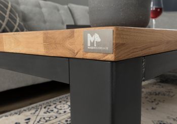 Couchtisch Wildeiche 110x70x45 natur geölt VILLANDERS #128