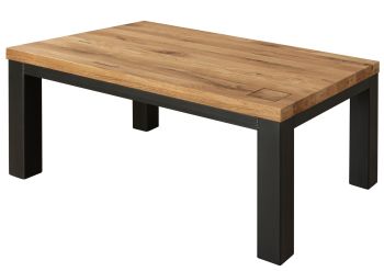 Couchtisch Wildeiche 110x70x45 natur geölt VILLANDERS #128