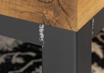Sideboard Wildeiche 120x45x85 natur geölt VILLANDERS #110