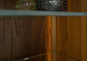Sideboard Wildeiche 180x45x75 natur geölt ROTTERDAM #117