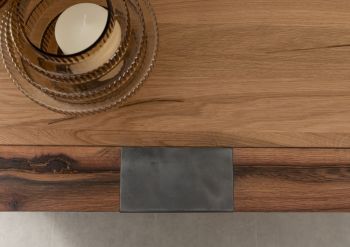 Sideboard Wildeiche / Zerreiche 115x45x75 natur geölt NEW AMSTERDAM #09
