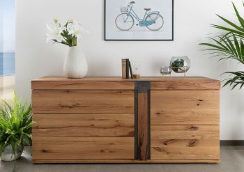 Sideboard Wildeiche / Zerreiche 160x45x75 natur geölt NEW AMSTERDAM #10