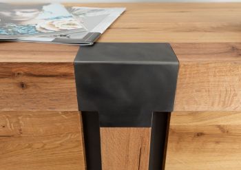 Sideboard Wildeiche / Zerreiche 180x45x75 natur geölt NEW AMSTERDAM #11