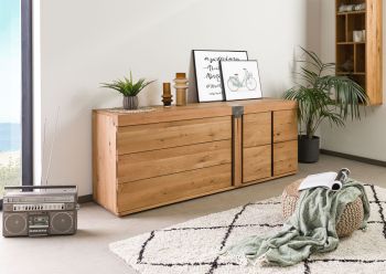 Sideboard Wild-/Zerreiche 200x45x75 natur geölt NEW AMSTERDAM #16