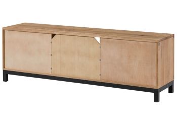 TV-Board Wildeiche 170x40x56 natur geölt VILLANDERS #113
