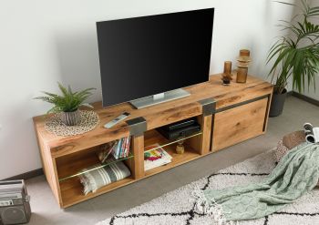 TV-Board Wild-/Zerreiche 200x48x50 natur geölt NEW AMSTERDAM #15