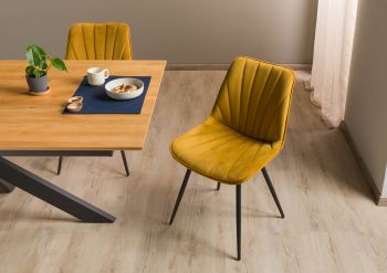 Polsterstuhl 51x58x85 gelb GLORIA #101 - 2er Set