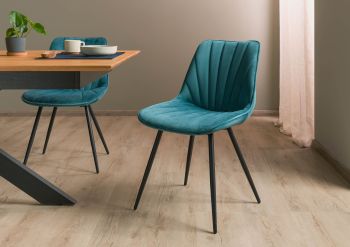 Polsterstuhl 51x58x85 blau GLORIA #102