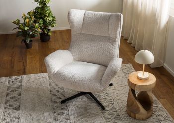 Ohrensessel 90x88x101 beige OSKAR #300