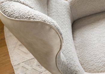 Ohrensessel 90x88x101 beige OSKAR #300