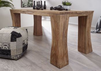 Esstisch TEAK 200x100x78 natur unbehandelt BASSANO #107