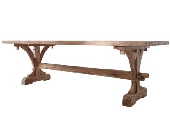 Esstisch Teak 250x100x78 natur unbehandelt BASSANO #127