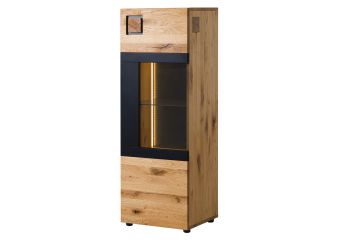 Highboard Wildeiche 50x43,5x143 natur geölt/lackiert KITZBÜHEL #105