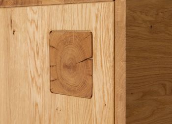 Sideboard Wildeiche 160x43,5x80 natur geölt/lackiert KITZBÜHEL #128