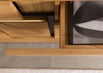 Sideboard Wildeiche 160x43,5x80 natur geölt/lackiert KITZBÜHEL #128