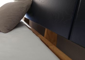 Bett Wildeiche 180x200x81 natur geölt/lackiert KITZBÜHEL #142