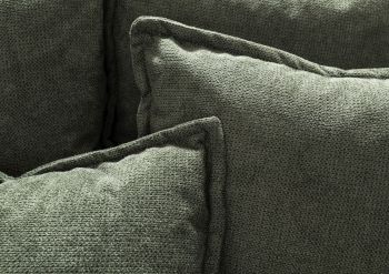 Sofa 2-Sitzer 210x140x88 grün AMY