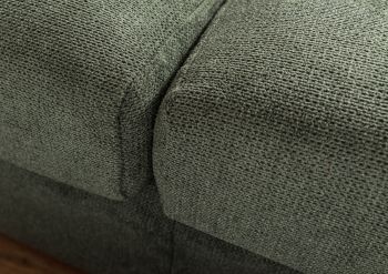 Sofa 2-Sitzer 210x140x88 grün AMY