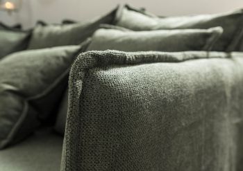Sofa 2-Sitzer 210x140x88 grün AMY