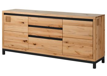 Sideboard Kernbuche 190x45x85 natur geölt VILLANDERS #151