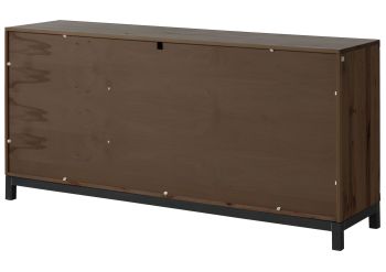 Sideboard Kernbuche 175x45x85 tabacco braun geölt VILLANDERS #208