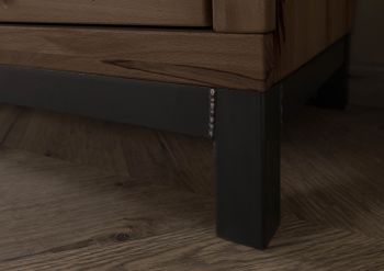 TV-Board Kernbuche 170x40x56 tabacco braun geölt VILLANDERS #214
