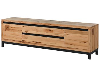 TV-Board Kernbuche 190x40x56 natur geölt VILLANDERS #153